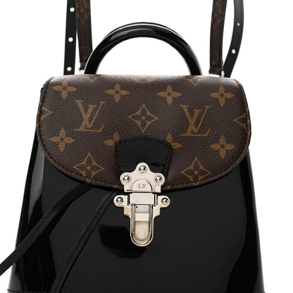 Louis Vuitton Patent Monogram Hot Springs Backpack Black 8 of 11