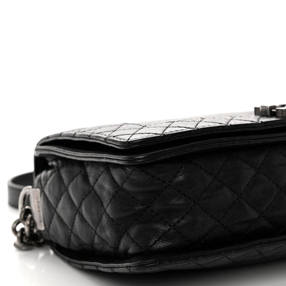 Chanel Calfskin New Medium Boy Reverso Flap Black 9 of 10