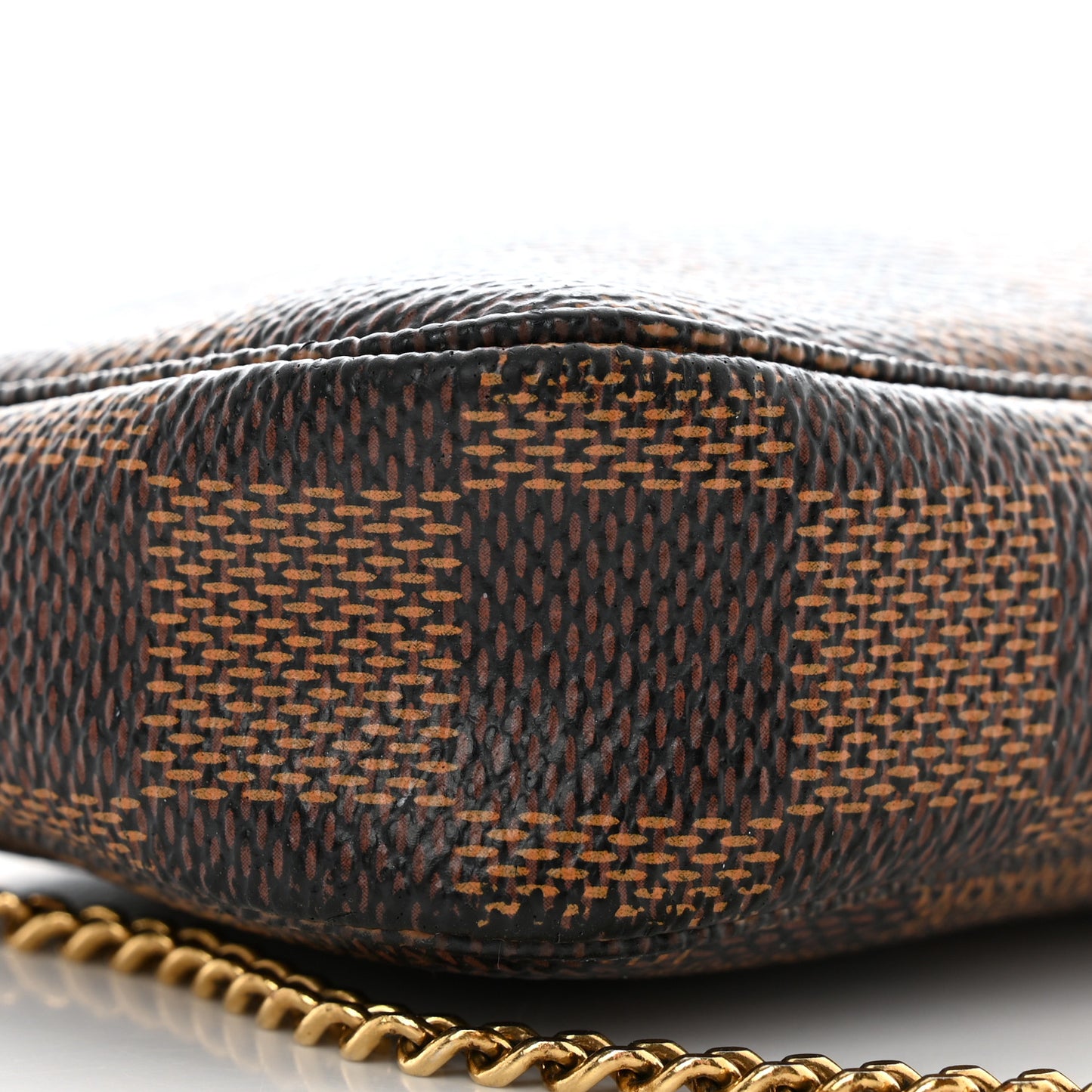 LOUIS VUITTON Damier Ebene Mini Pochette Accessories