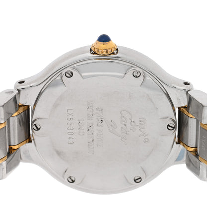 Cartier Stainless Steel 18K Yellow Gold 28mm Must de 21 Quartz Watch 4 of 4