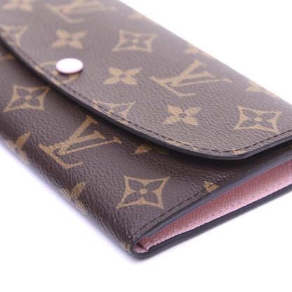 Louis Vuitton Monogram Emilie Wallet Rose Ballerine 7 of 11