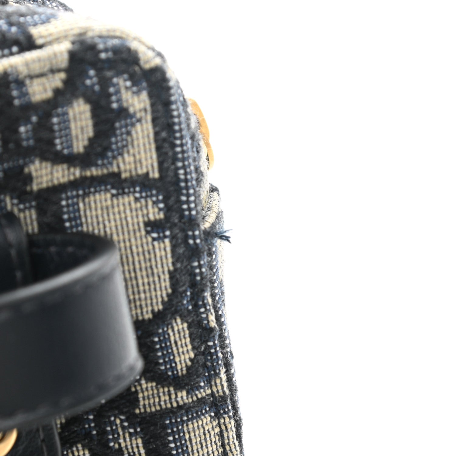 Christian Dior Oblique Belt Pouch Blue 8 of 9