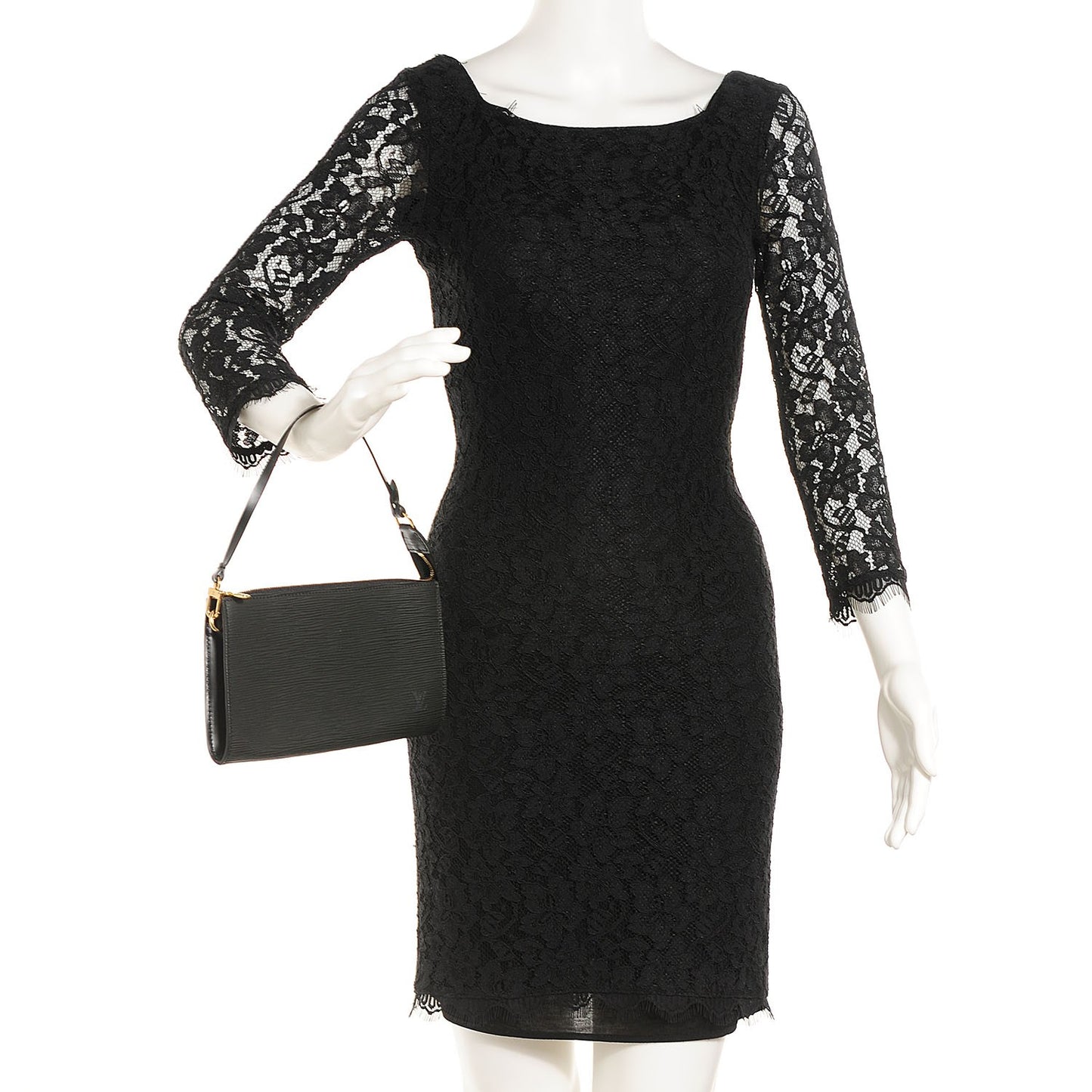Epi Pochette Accessories 24 Black