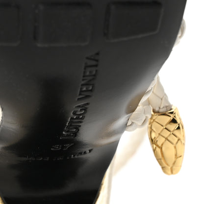 Bottega Veneta Nappa Adam Sandals 37 Black 7 of 9