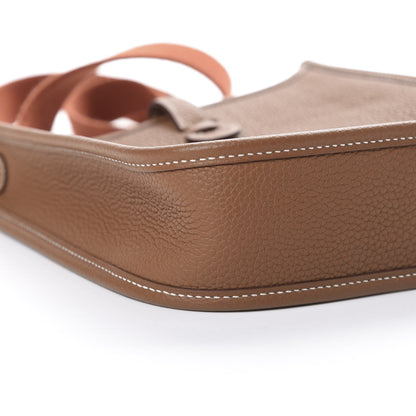 Hermes Taurillon Clemence Amazone Evelyne TPM Gold Cuivre 8 of 10