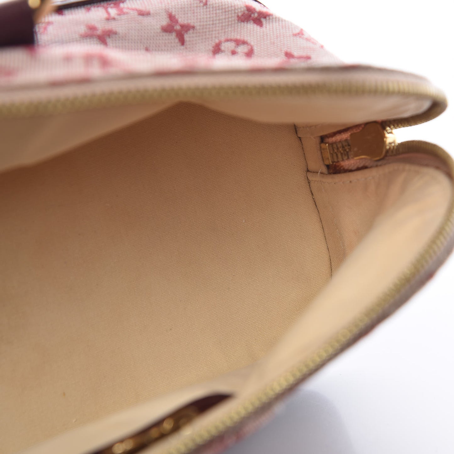 Mini Monogram Alma Long Cherry