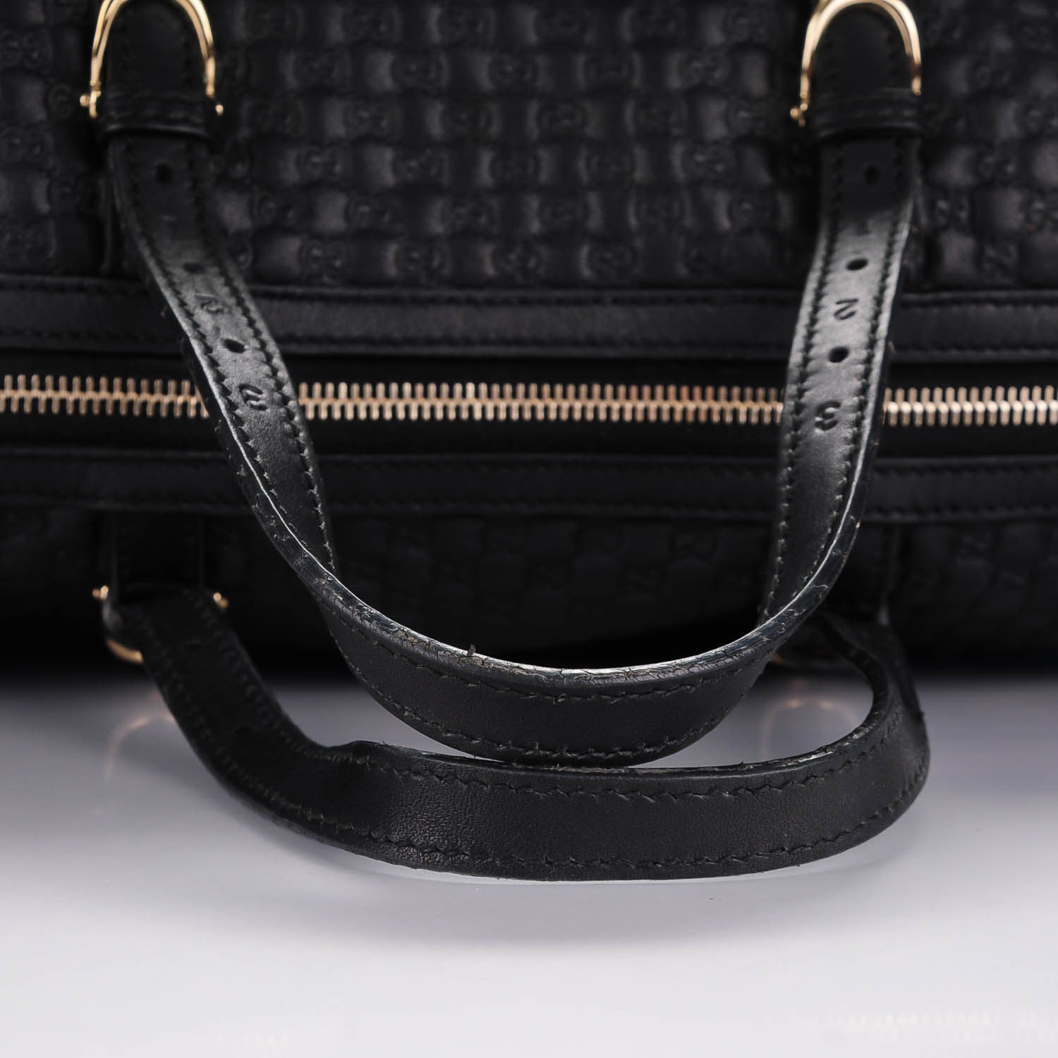 Gucci Soft Microguccissima Medium Nice Boston Black 9 of 9