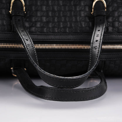 Gucci Soft Microguccissima Medium Nice Boston Black 9 of 9