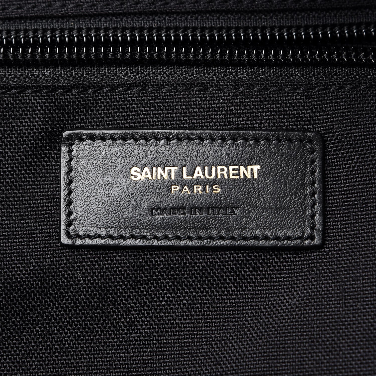 Saint Laurent Canvas City Backpack Black 7 of 12