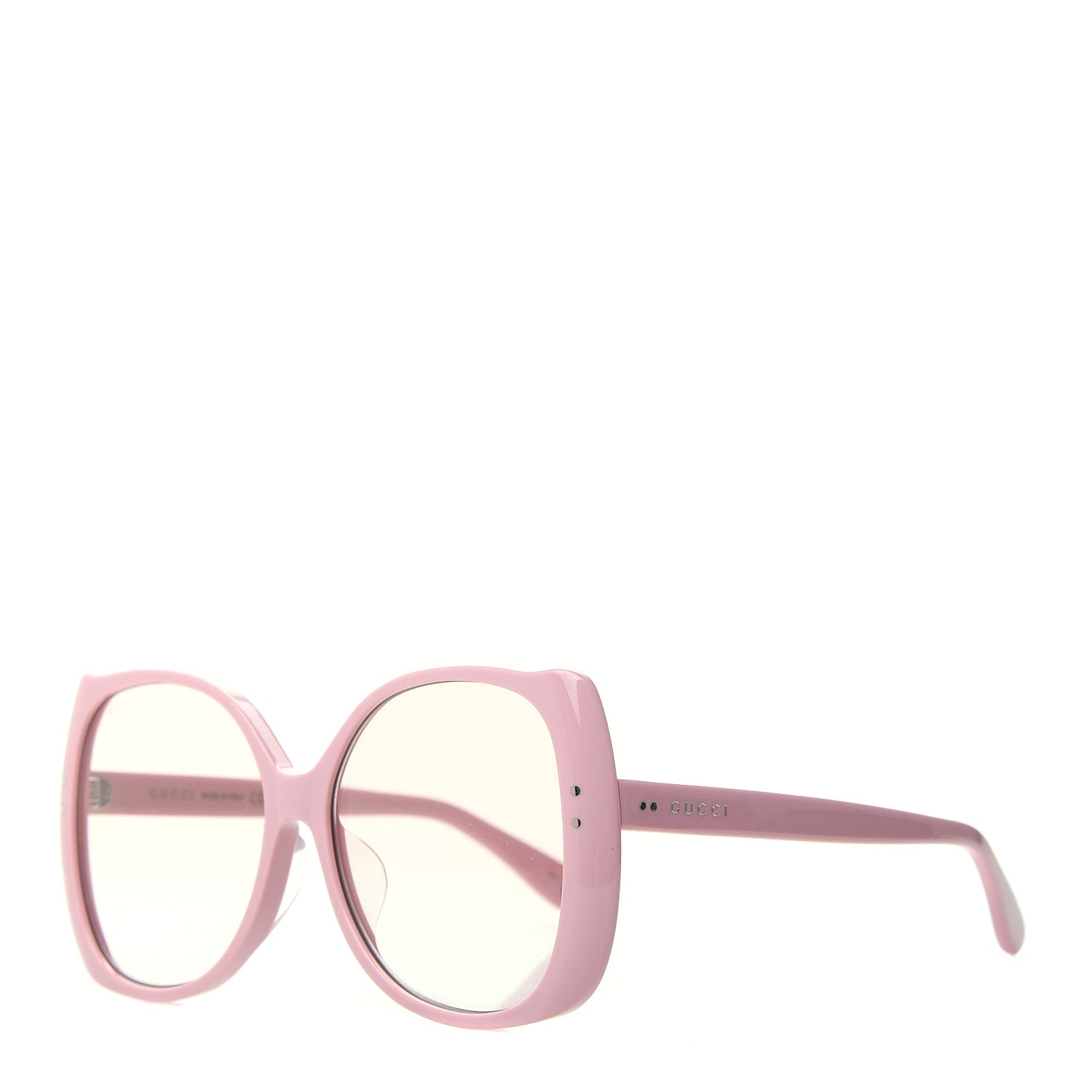 Gucci Acetate Oversize Square GG0472S Sunglasses Pink 1 of 7