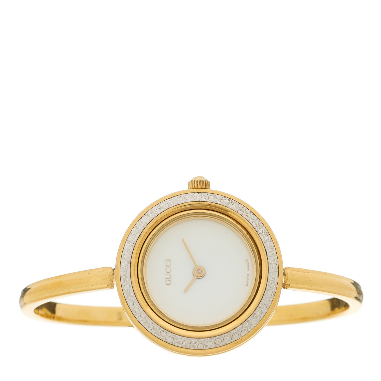 Gucci Stainless Steel 26mm Interchangeable Bezel Quartz Watch 2 of 5