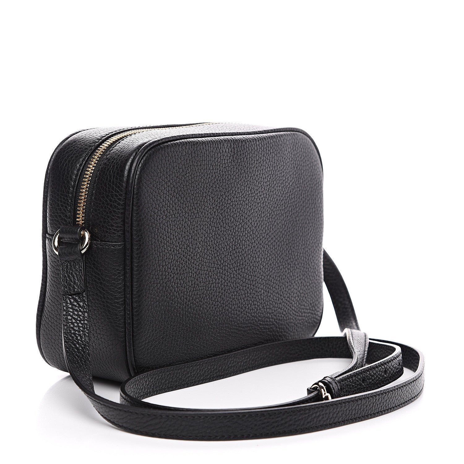 Gucci Pebbled Calfskin Small Soho Disco Bag Black 2 of 9