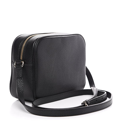 Gucci Pebbled Calfskin Small Soho Disco Bag Black 2 of 9