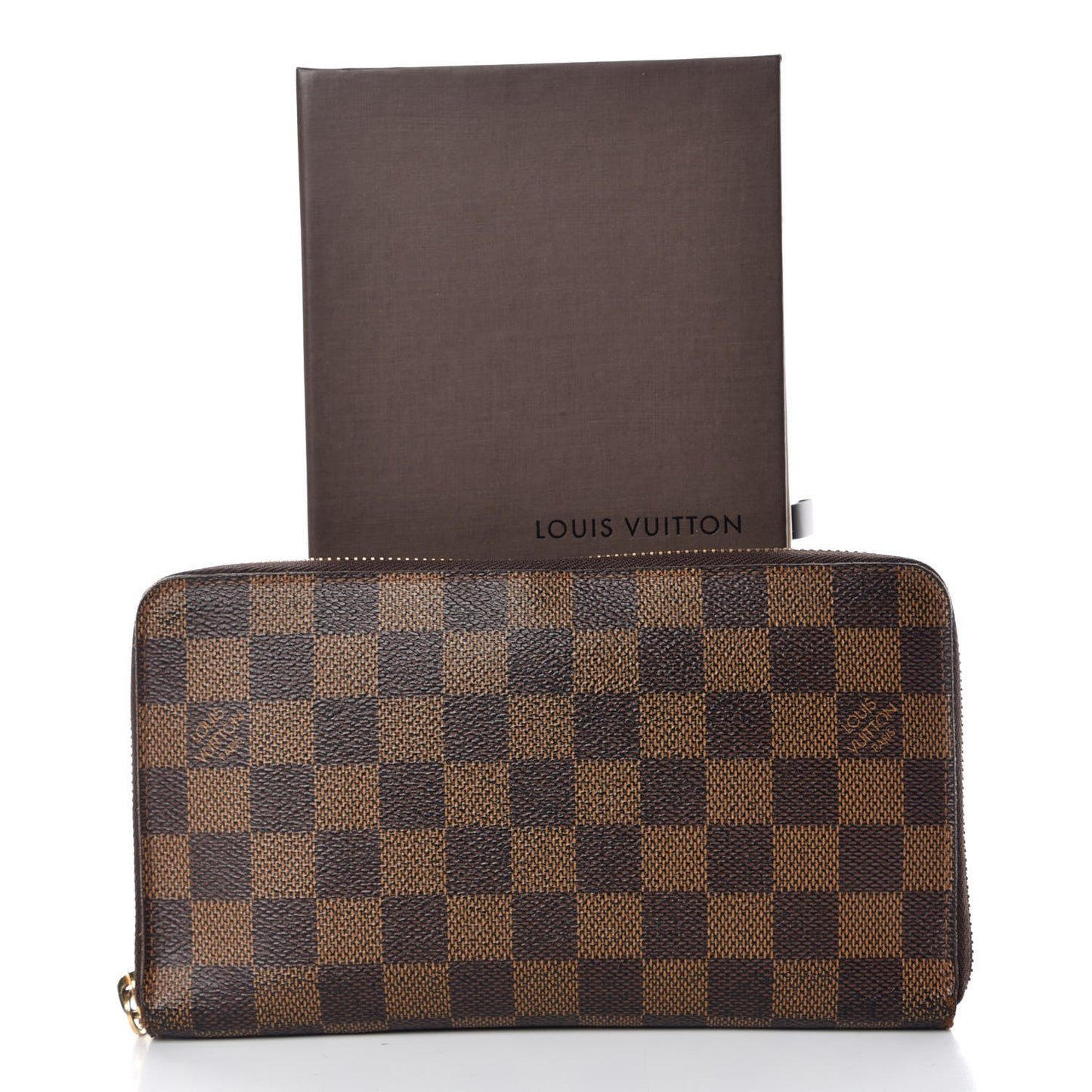 Damier Ebene Zippy Organizer Wallet