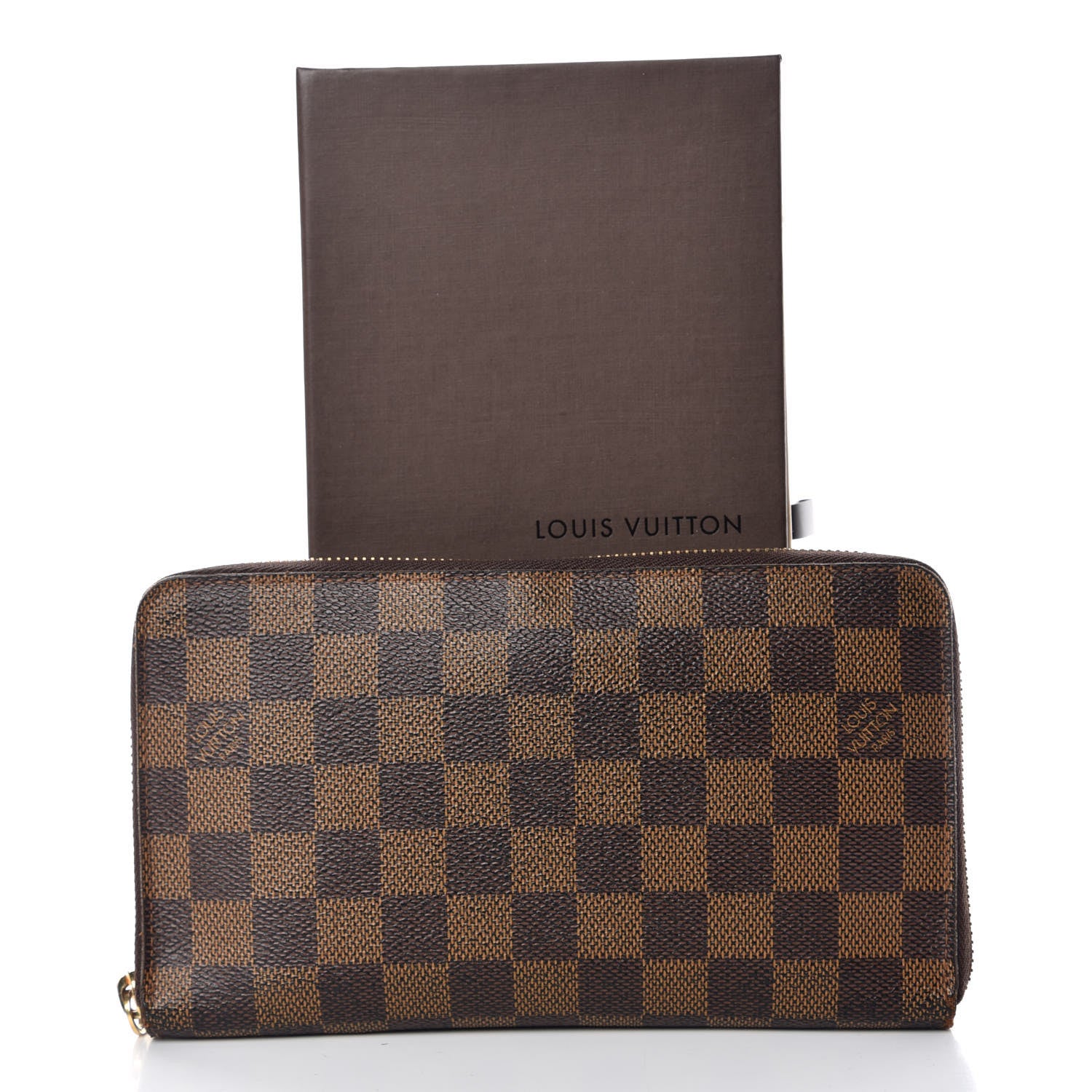 Louis Vuitton Damier Ebene Zippy Organizer Wallet 11 of 11