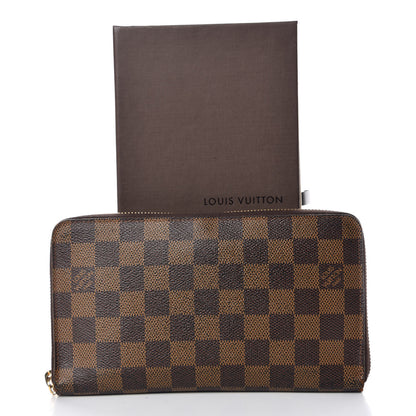 Louis Vuitton Damier Ebene Zippy Organizer Wallet 11 of 11