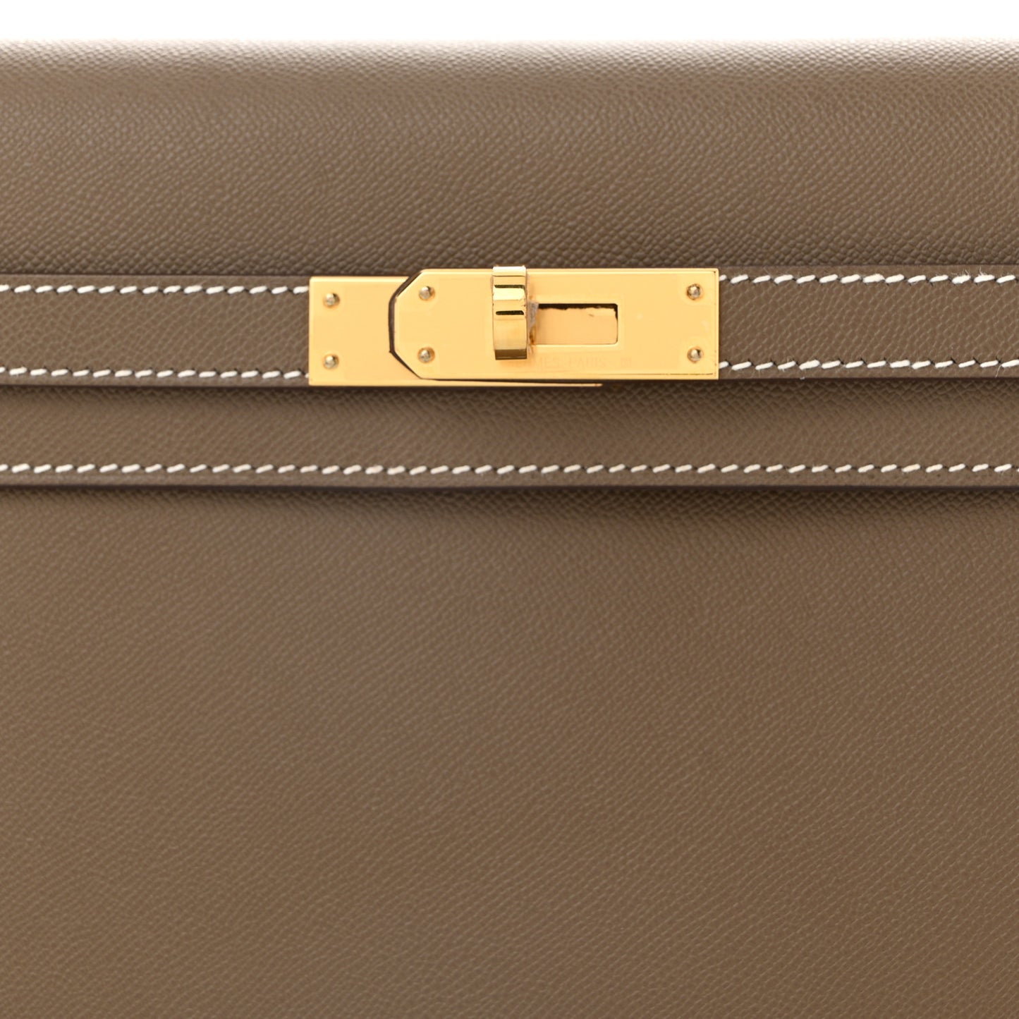 Madame Calfskin Kelly Elan Etoupe