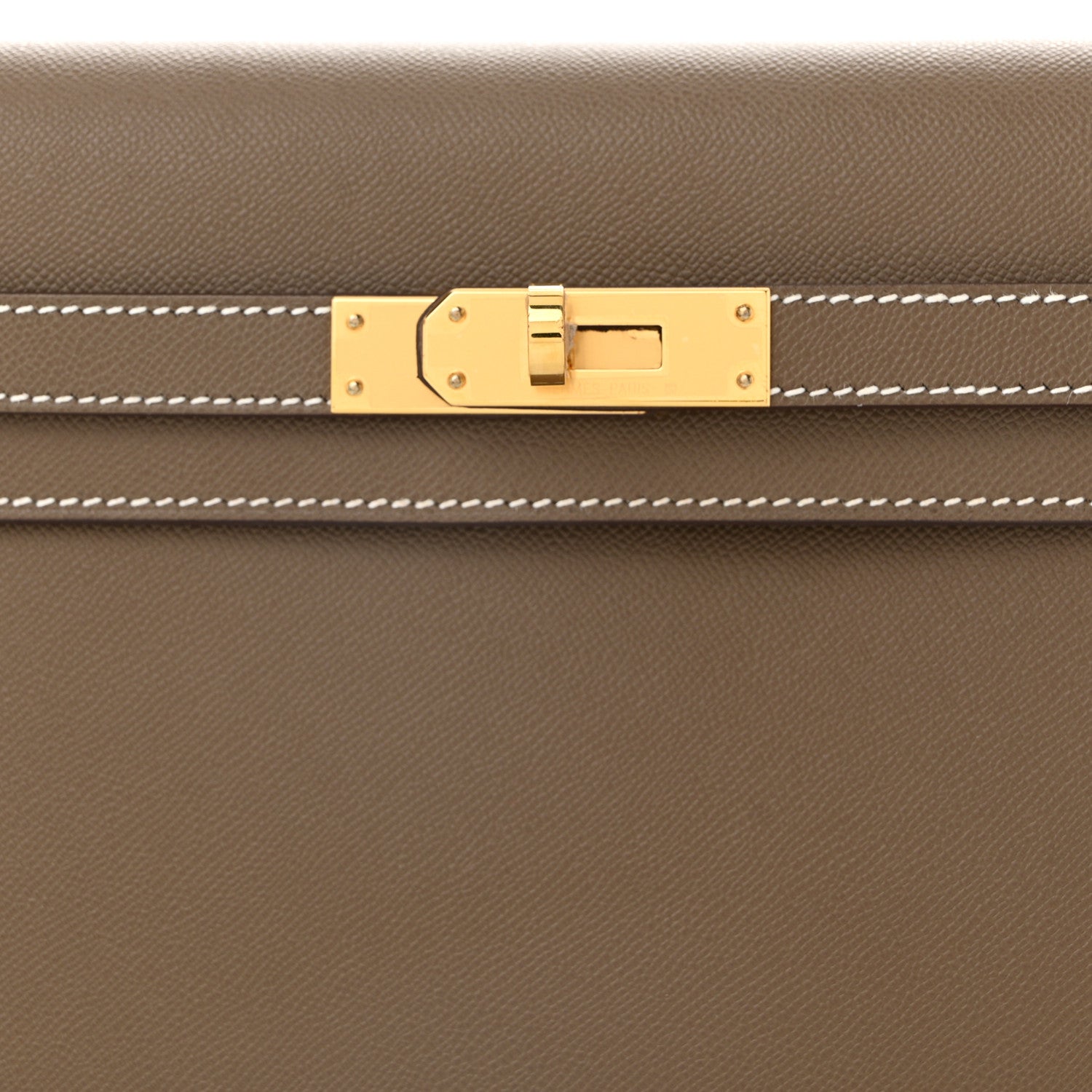 Hermes Madame Calfskin Kelly Elan Etoupe 8 of 11