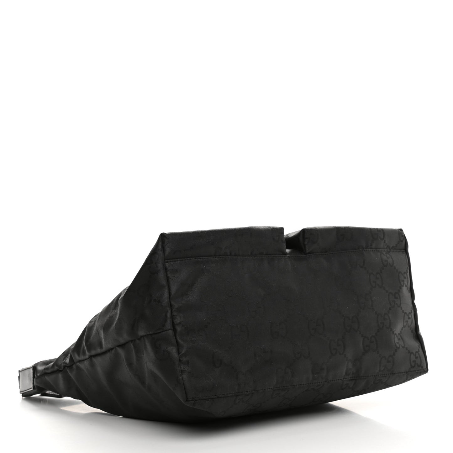 Nylon Monogram Hobo Black