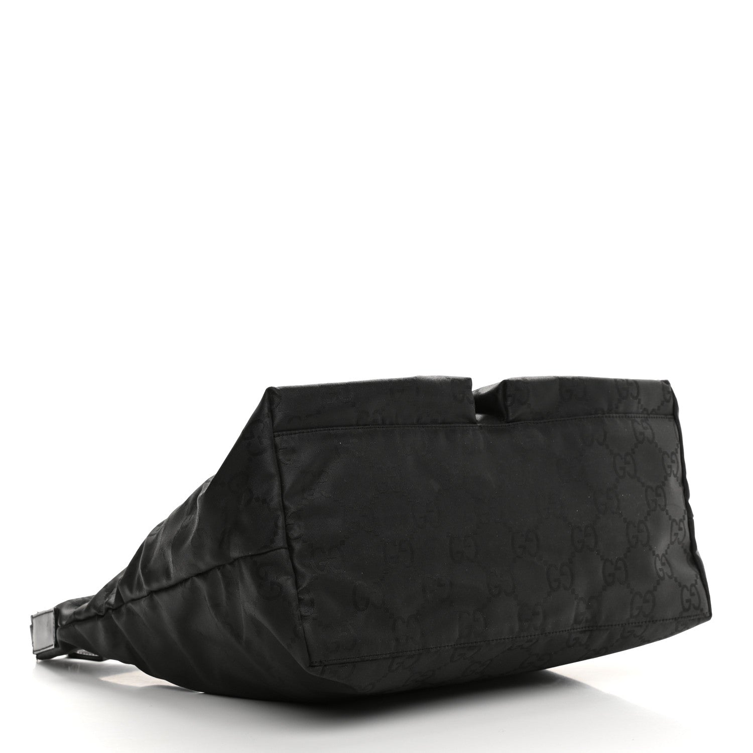 Gucci Nylon Monogram Hobo Black 4 of 9