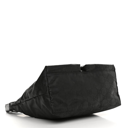 Gucci Nylon Monogram Hobo Black 4 of 9