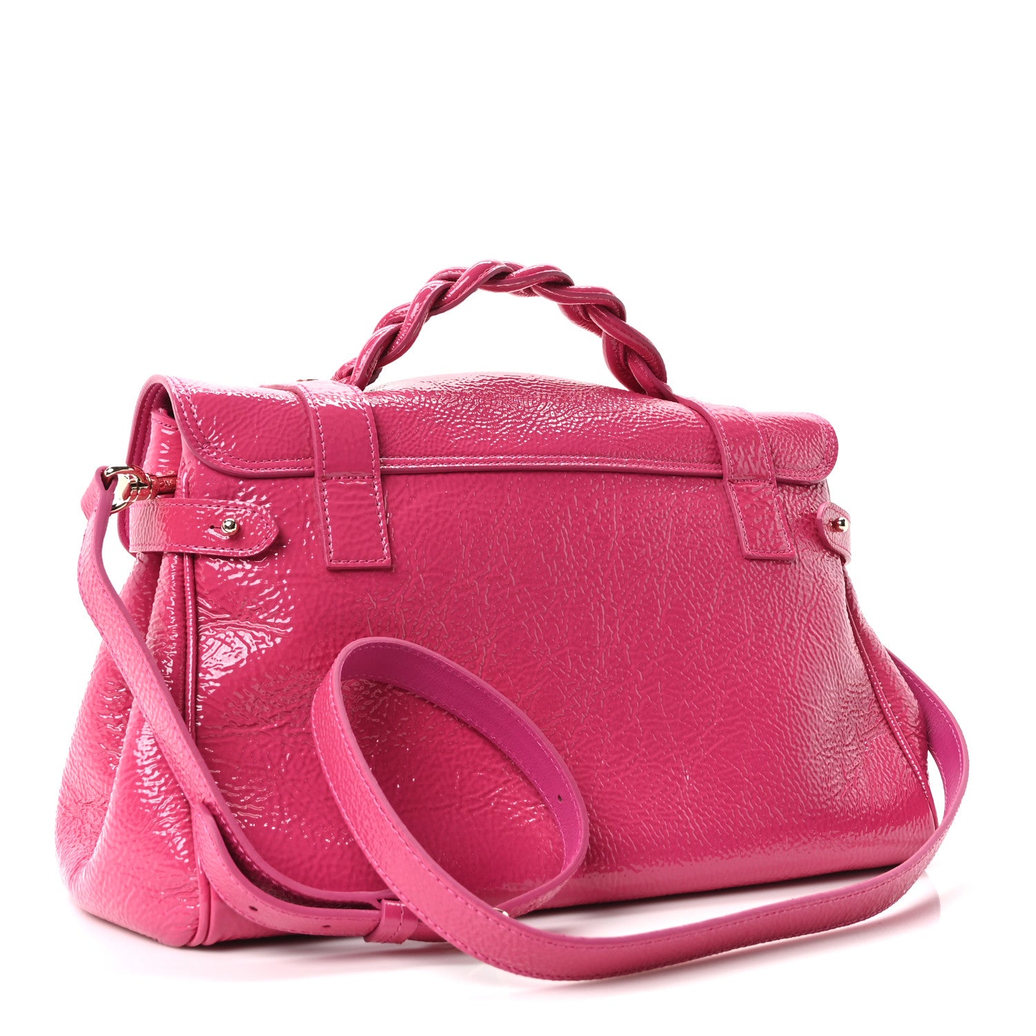 Mulberry Spongy Patent Small Alexa Pink 3 of 10