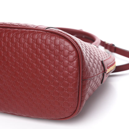 Gucci Microguccissima Medium Dome Bag Red 8 of 10