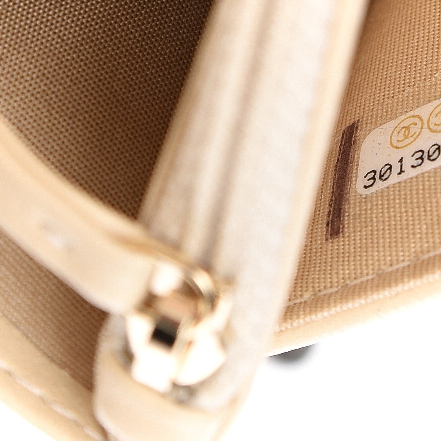 Chanel Goatskin Quilted 19 Wallet On Chain WOC Beige 7 of 11