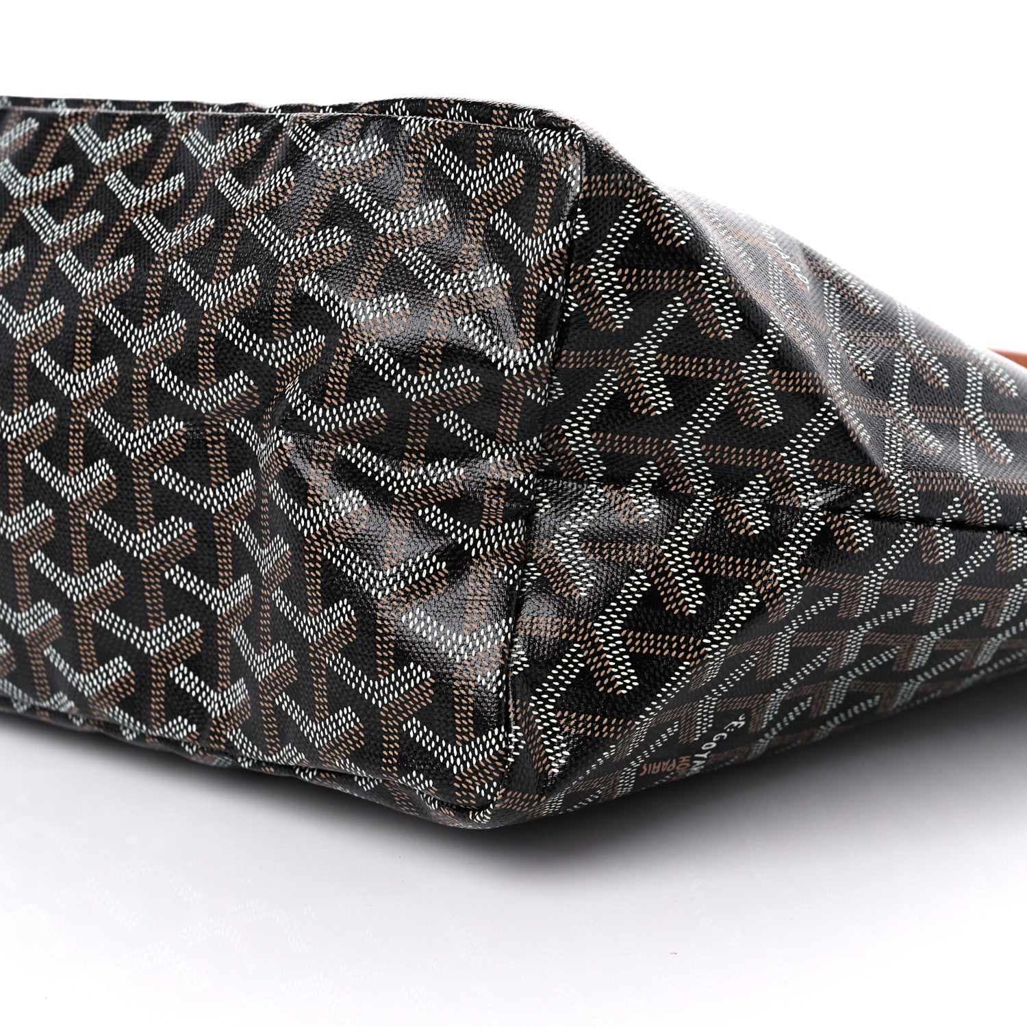 Goyard Goyardine Saint Louis PM Black Gold 9 of 9