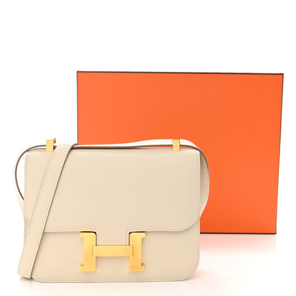 Hermes Epsom Constance 1-24 Craie 12 of 12