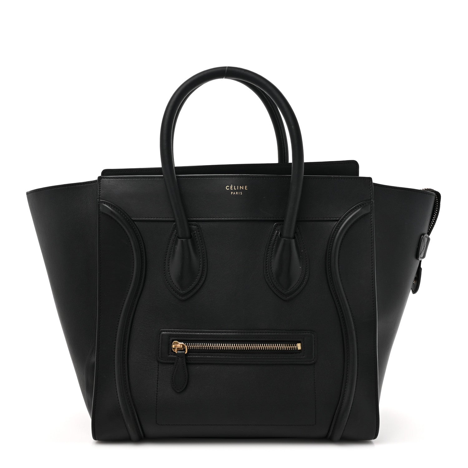 Celine Smooth Calfskin Mini Luggage Black 1 of 19