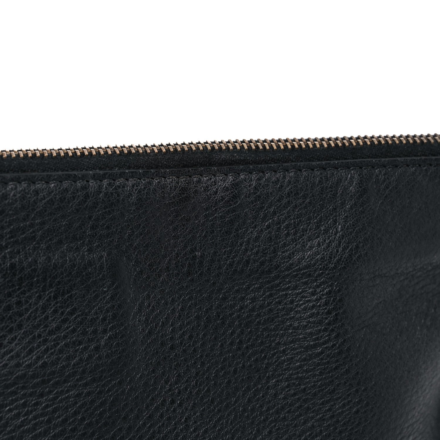 Balenciaga BALENCIAG Veau Papier Classic Silver Hardware Clutch Black 16 of 19