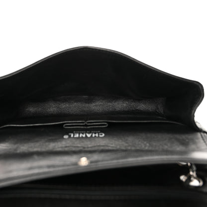 Chanel Patent Calfskin Quilted Medium Double Flap Black 5 of 10