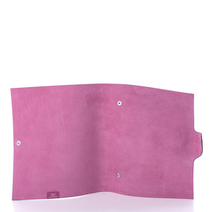 Hermes Togo Ulysse MM Notebook Cover Rose Pourpre 10 of 17