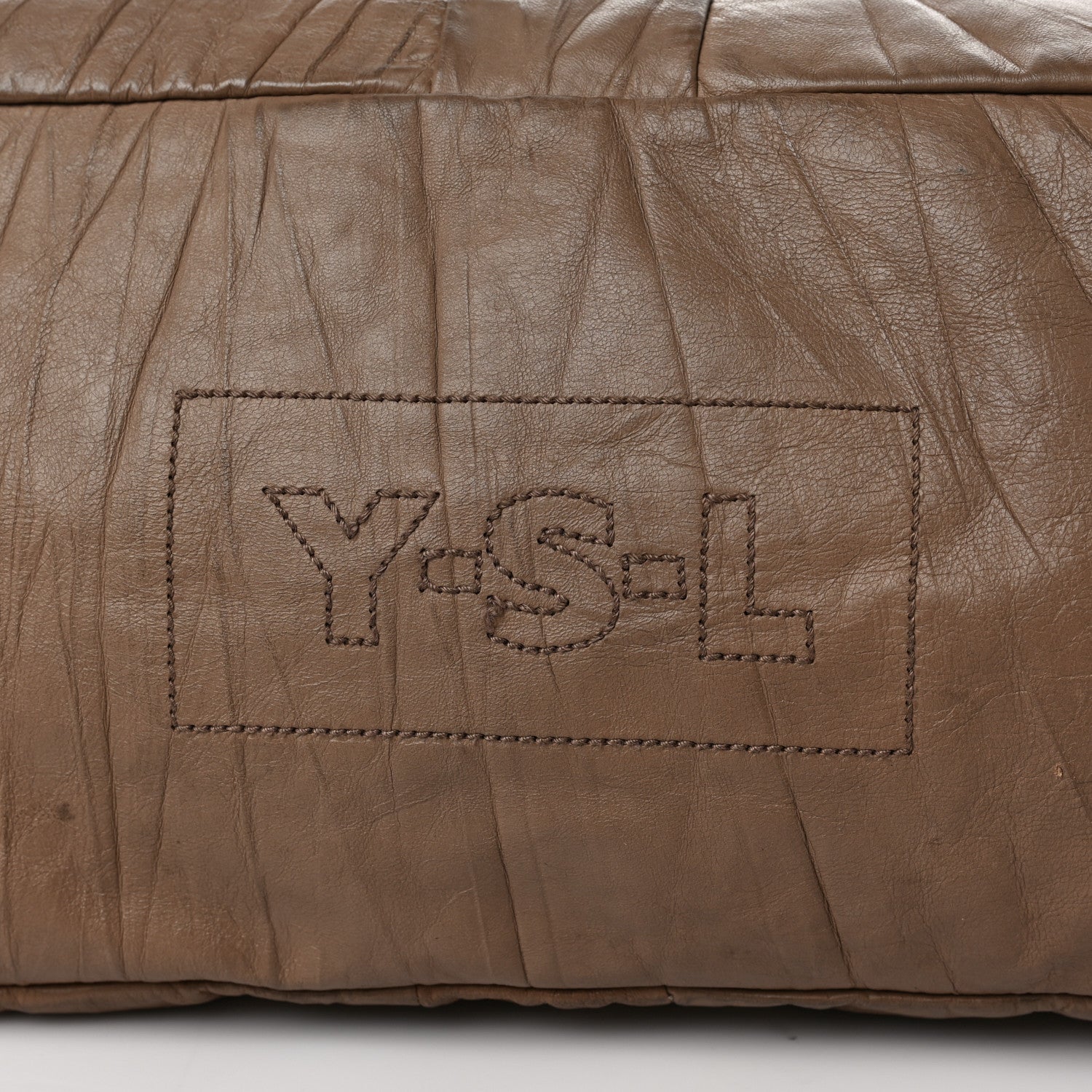 Saint Laurent Calfskin Y Tote Beige 11 of 13