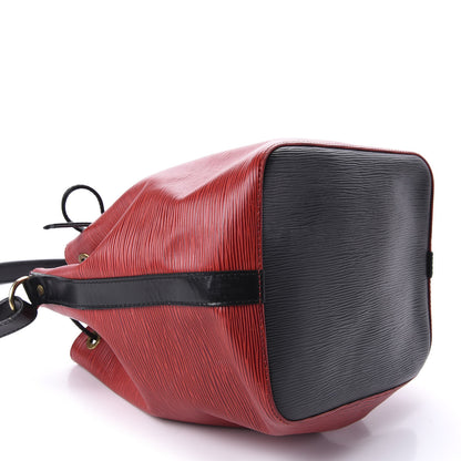 Louis Vuitton Epi Petit Noe Red Black 4 of 9