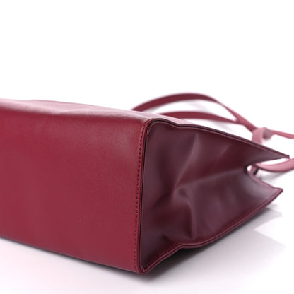 Telfar Vegan Leather Medium Shopping Bag Oxblood 9 of 9