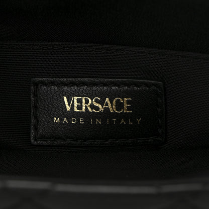 Versace Nappa Quilted La Medusa Chain Crossbody Black 6 of 9