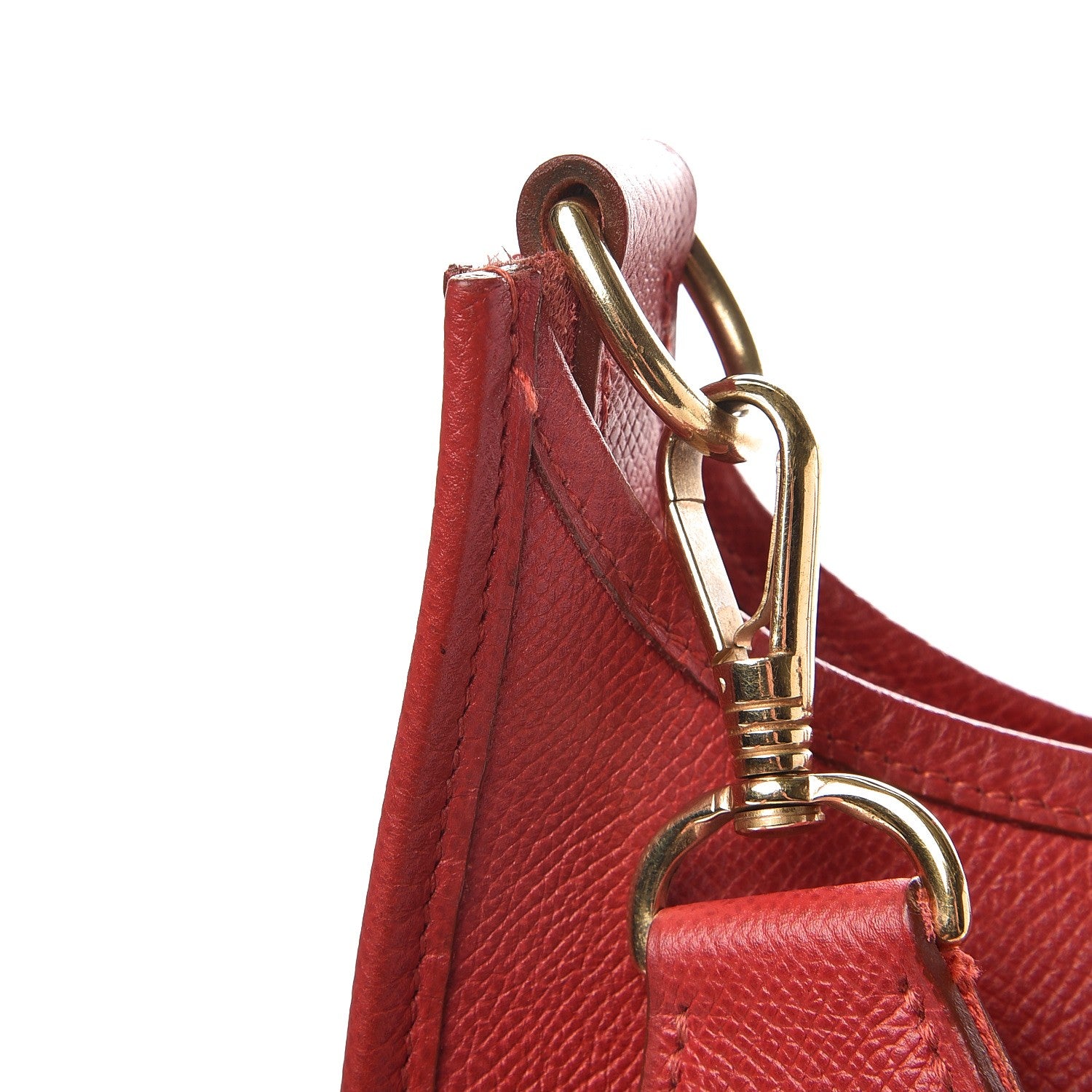 Hermes Courchevel Evelyne GM Rouge Vif 13 of 15