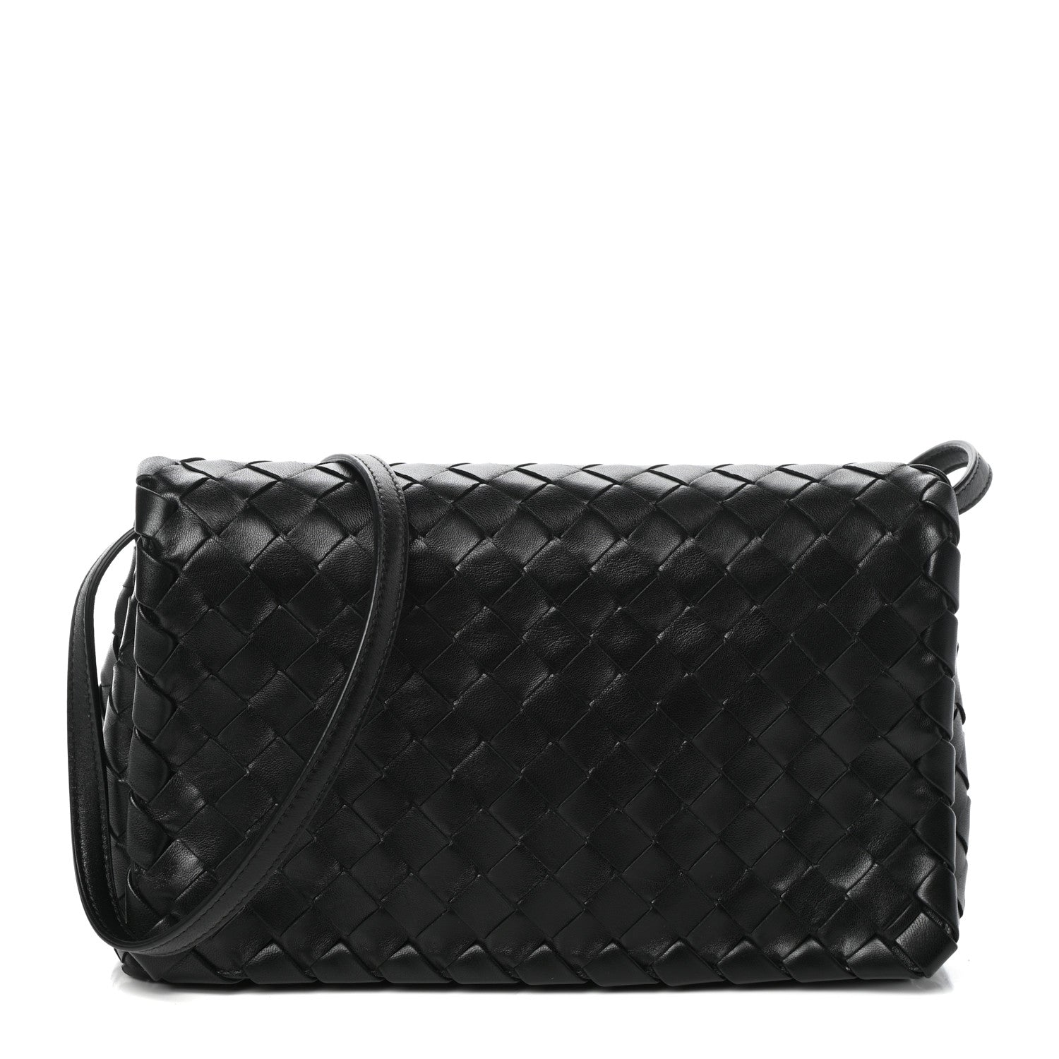 Bottega Veneta Nappa Intrecciato Crossbody Black 1 of 9
