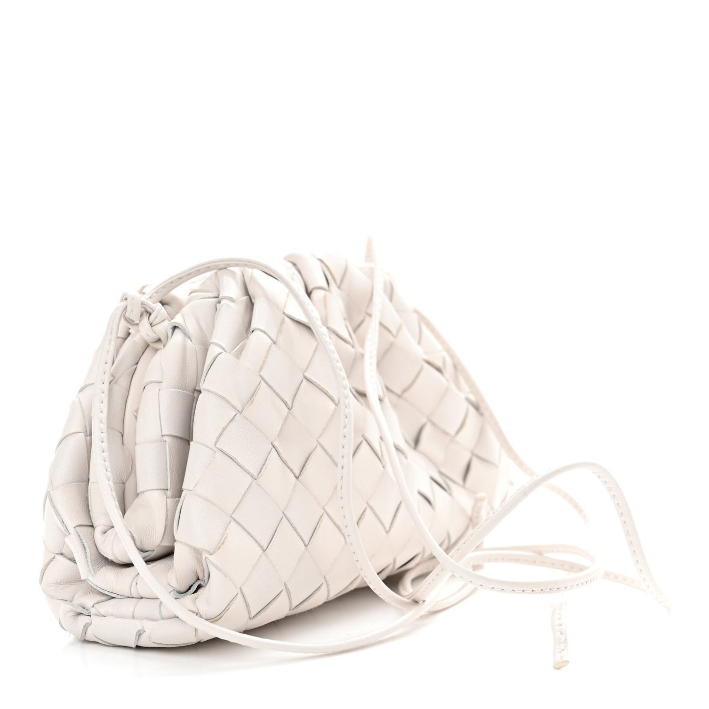 Nappa Intrecciato The Mini Pouch Chalk