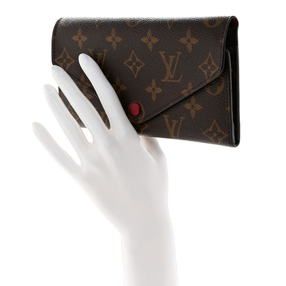 Louis Vuitton Monogram Josephine Wallet Fuchsia 3 of 8