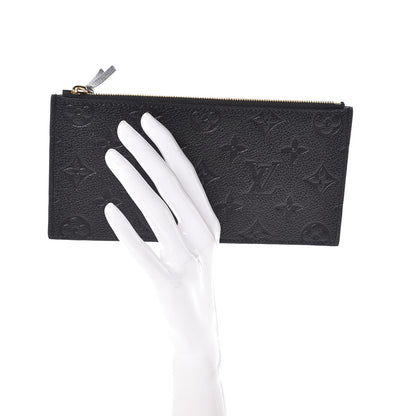 Louis Vuitton Empreinte Felicie Chain Wallet Zippered Insert Black 2 of 6