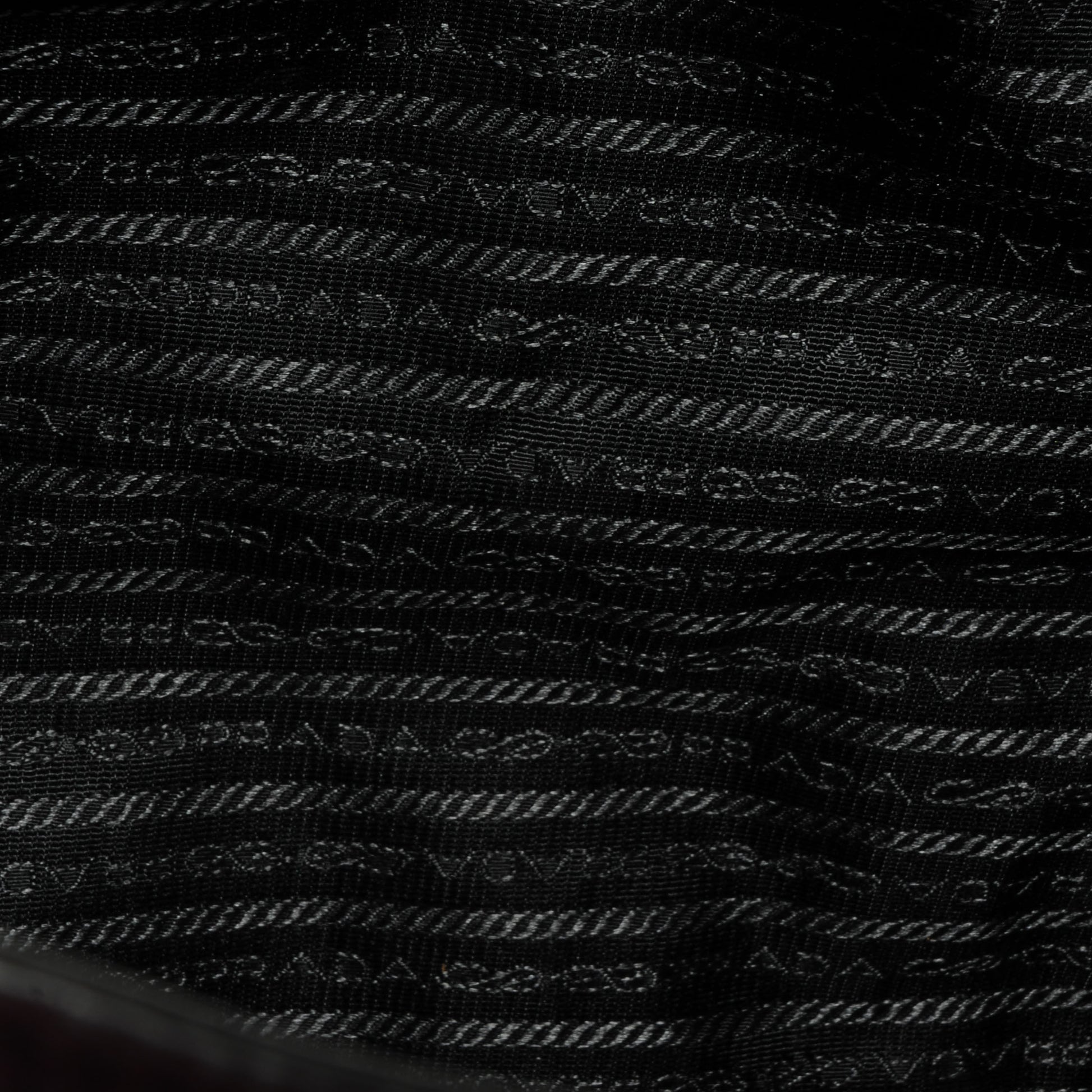 Prada Deerskin Zipper Detail Tote Black 6 of 13