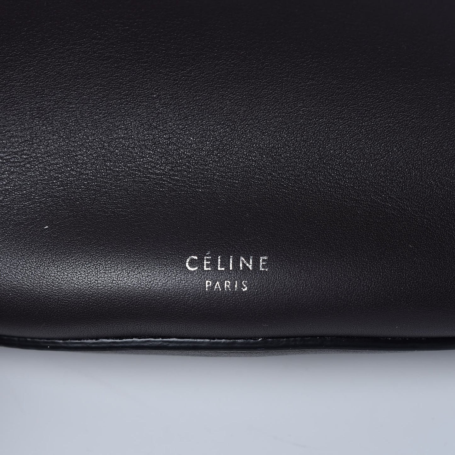 Smooth Calfskin Long Strap Big Bucket Bag Liquorice