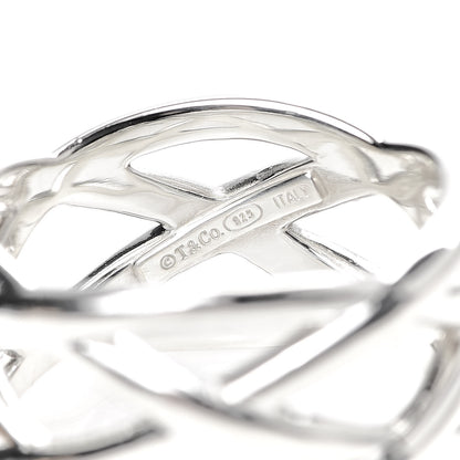 Tiffany Sterling Silver Celtic Knot Ring 60 9 4 of 4