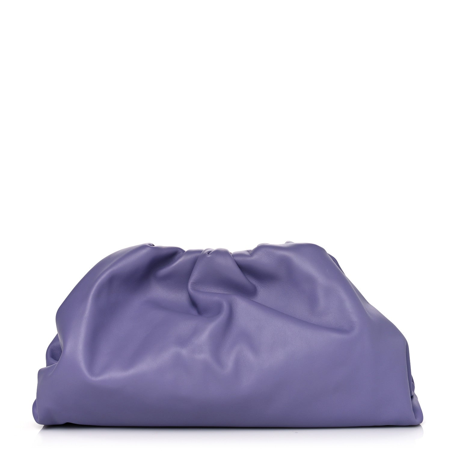 Bottega Veneta Smooth Butter Calf The Pouch Oversized Clutch Lavender 1 of 10