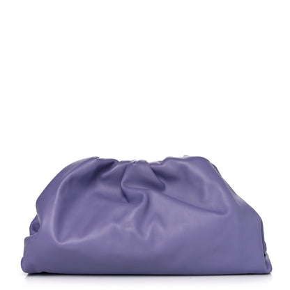 Bottega Veneta Smooth Butter Calf The Pouch Oversized Clutch Lavender 1 of 10