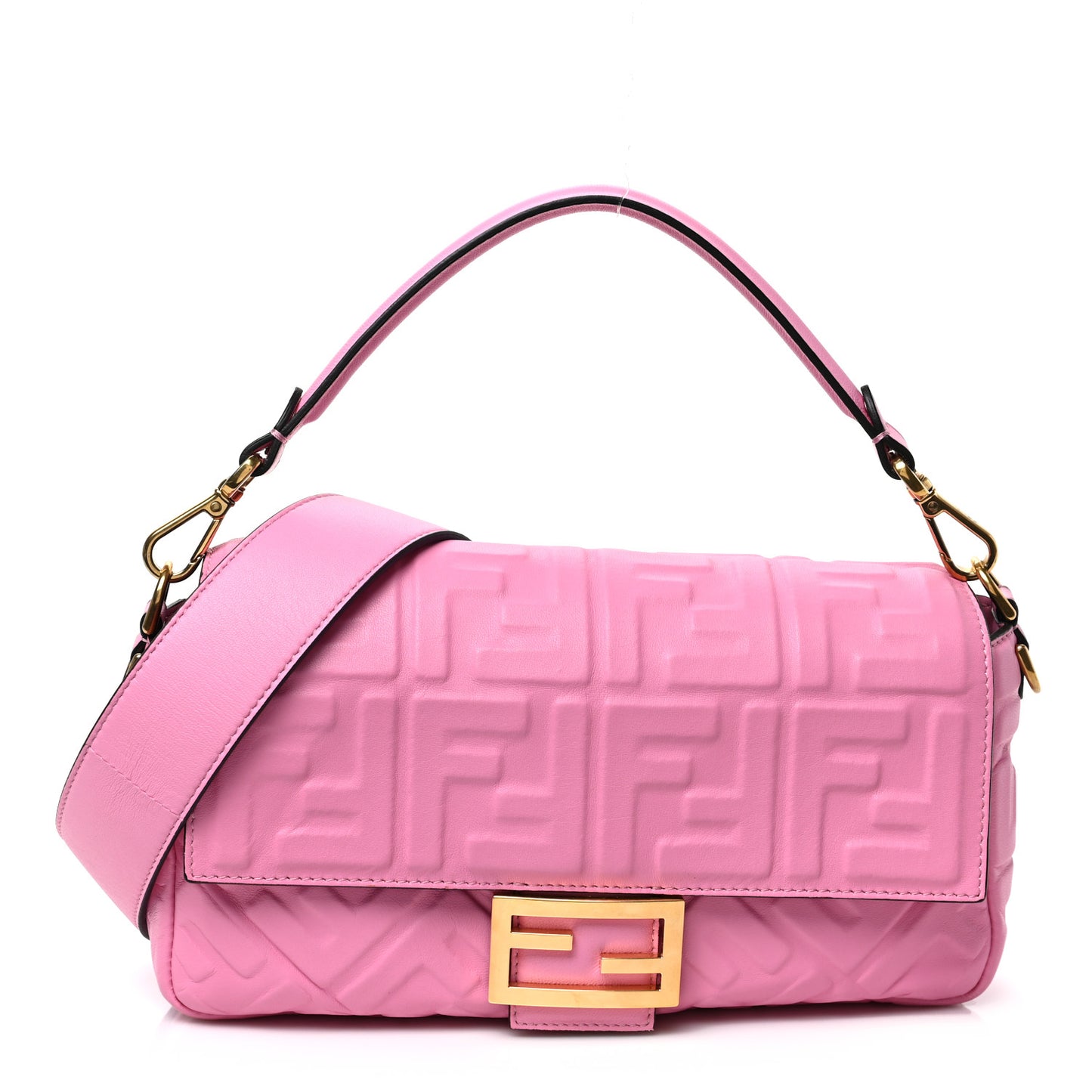 Nappa FF 1974 Embossed Baguette Lollypop