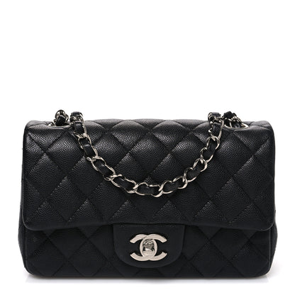 Chanel Caviar Quilted Mini Rectangular Flap Black 1 of 12
